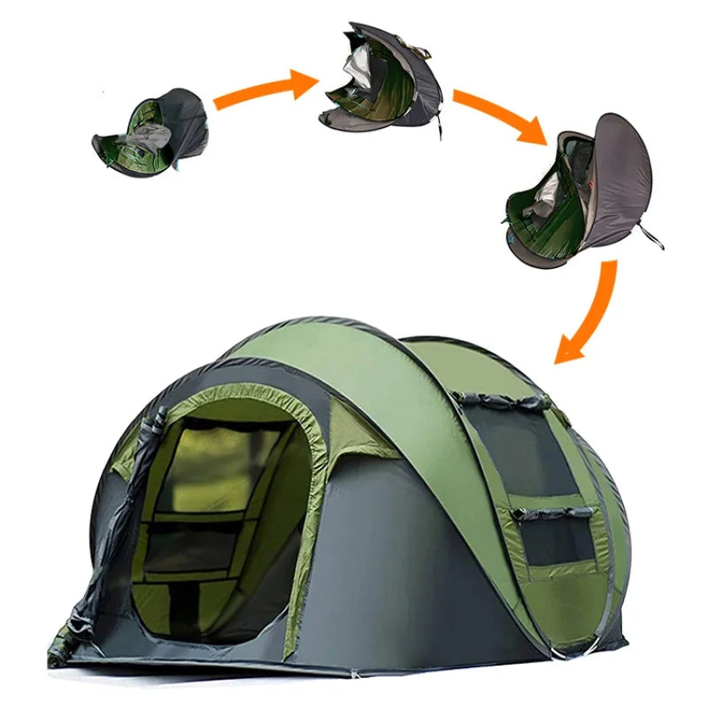 HUI LING YANG™ Automatisches Campingzelt