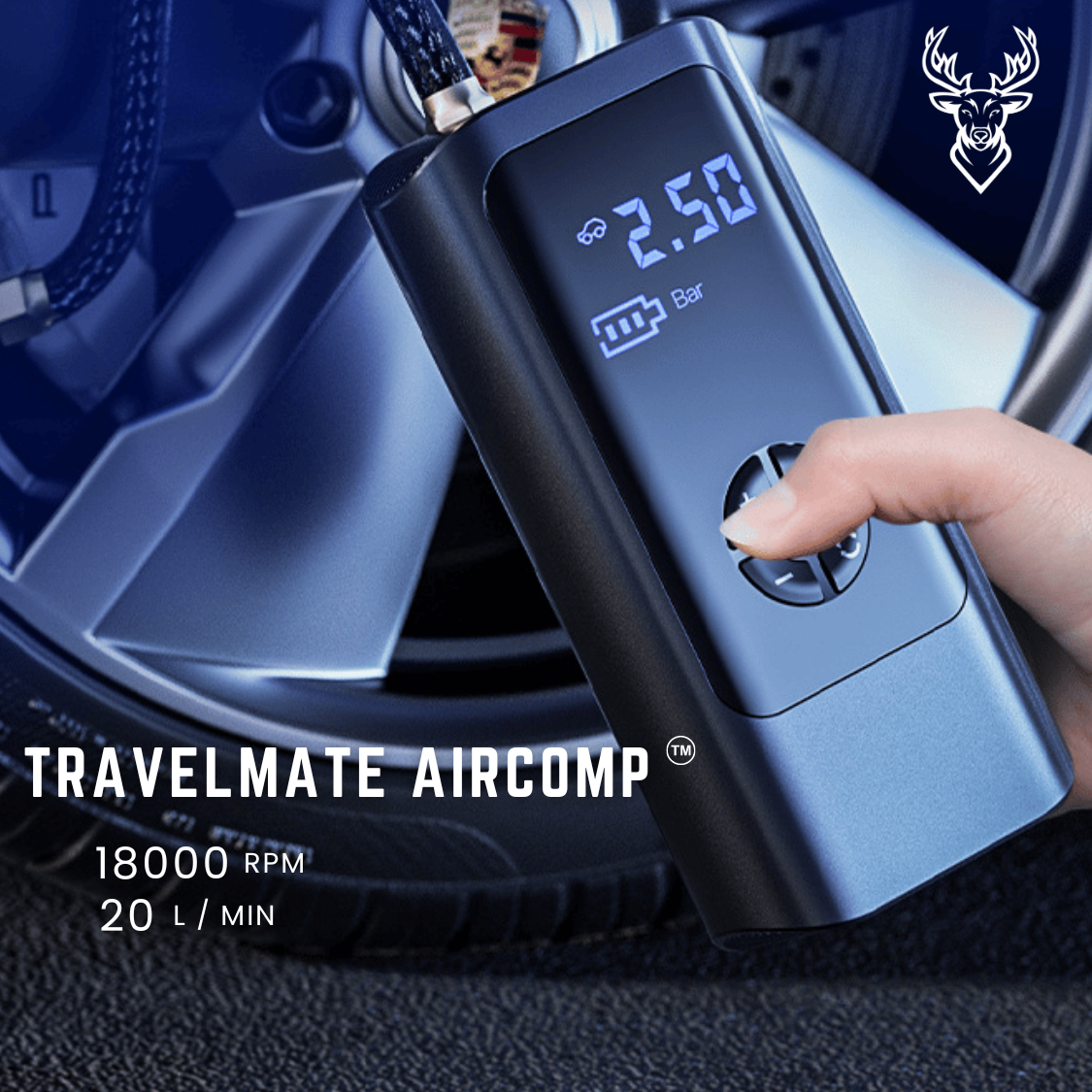 CARSUN Rechargeable Air Pump – Die Wiederaufladbare Luftpumpe, die Sie Brauchen, um Ihr Leben zu Erleichtern